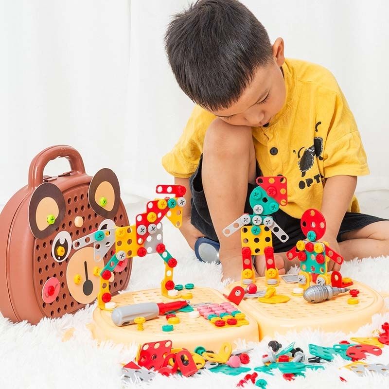 KiddoTools™ Das Montessori-Spiel für Kreativität und Logik 