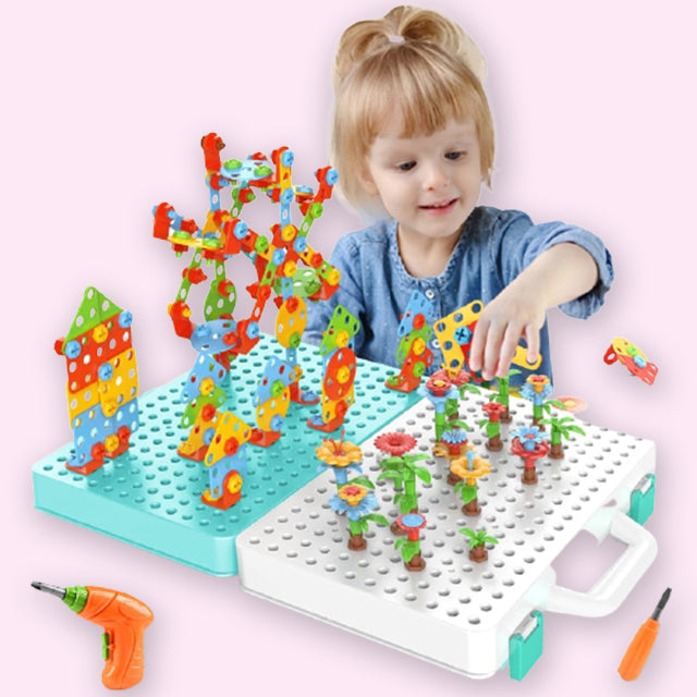 KiddoTools™ Das Montessori-Spiel für Kreativität und Logik 
